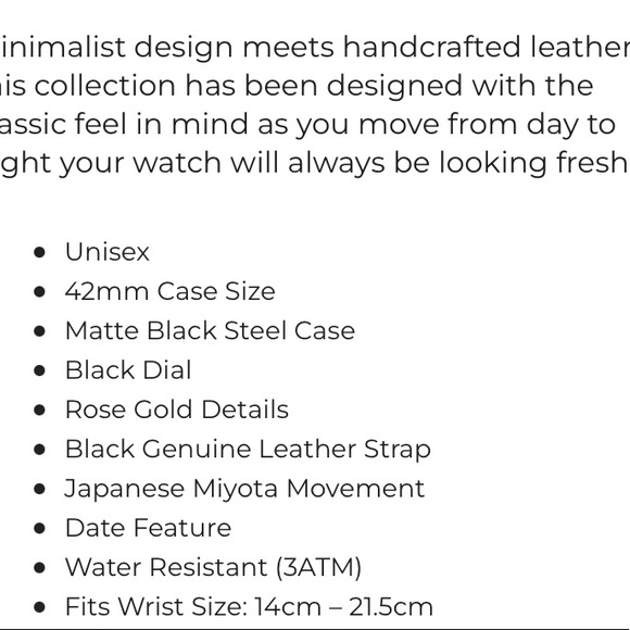 ✨HOST PICK✨ Uncle Jack watch - Black|Gold - Picture 4 of 6